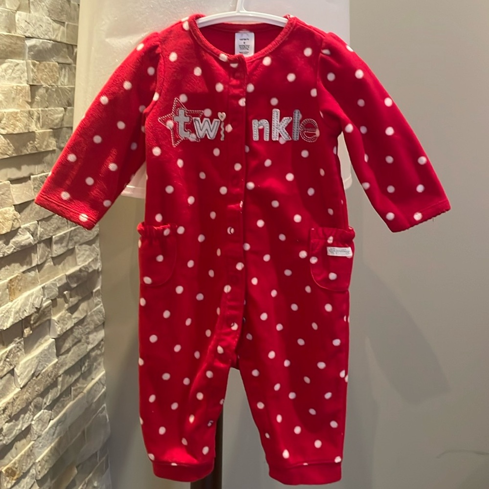 Carters footless pajama
